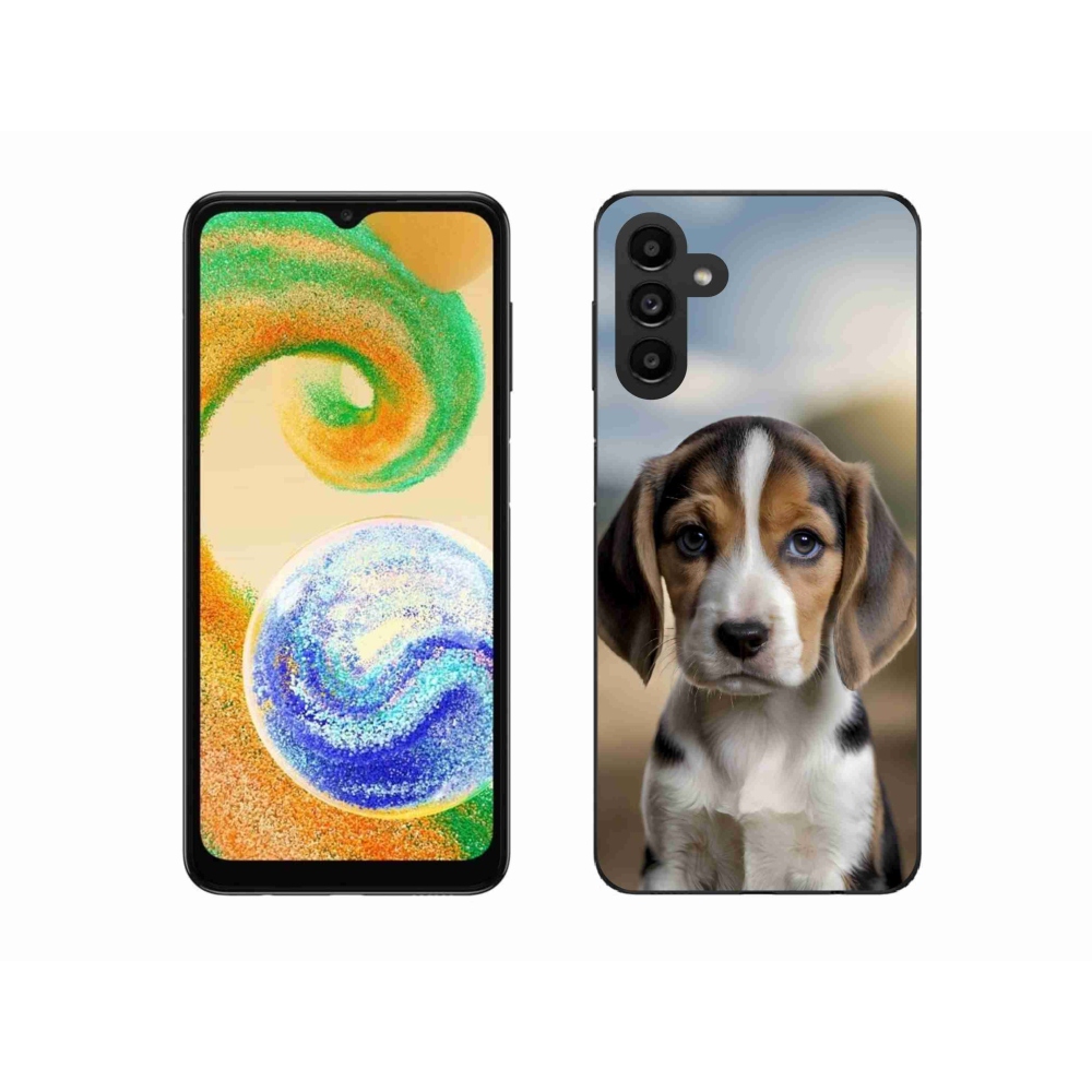 Zselés borító mmCase Samsung Galaxy A04s (164,7x76,7x9,1 mm) - aranyos bézs színű