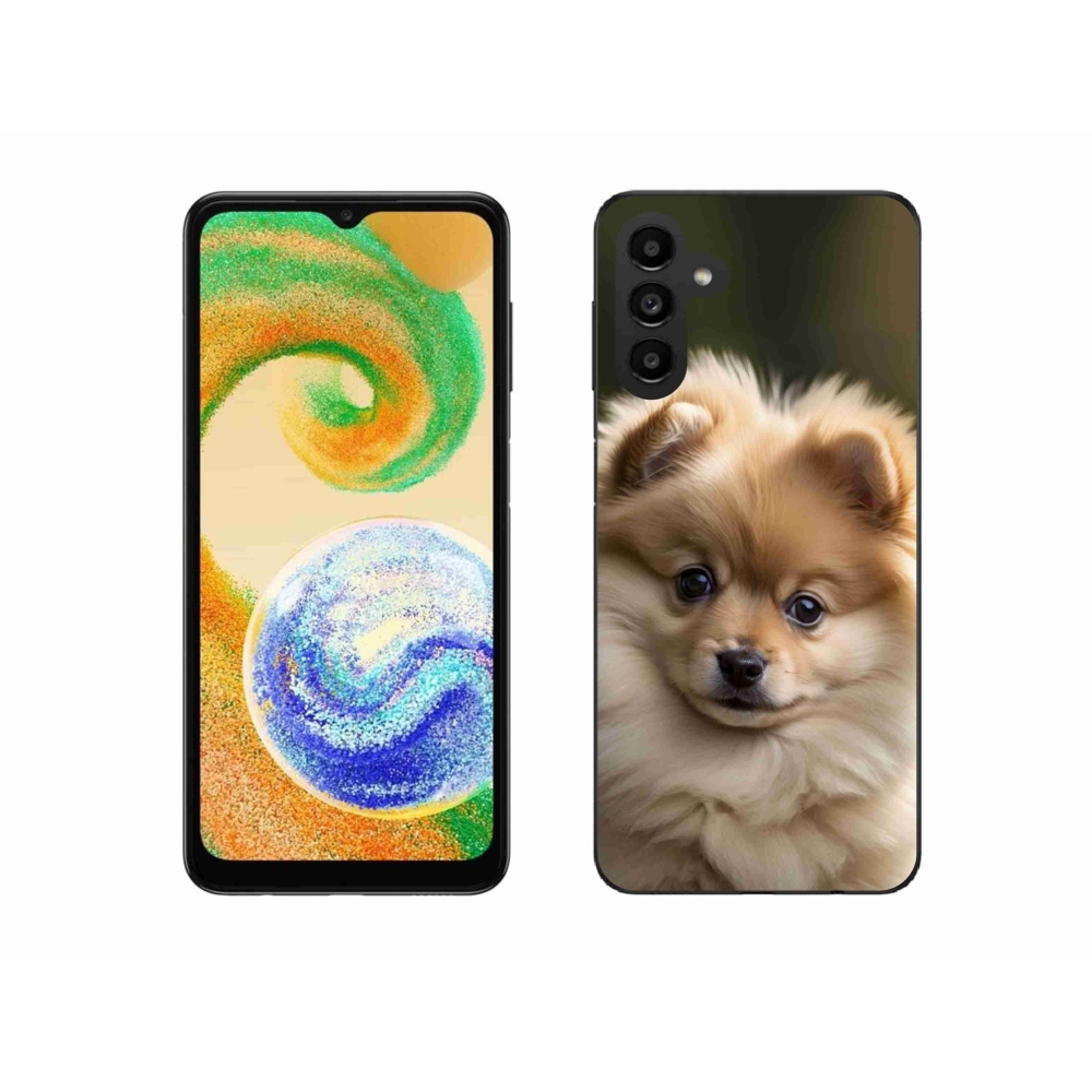 Zselés borítás mmCase Samsung Galaxy A04s (164,7x76,7x9,1 mm) - aranyos pomerániai 2