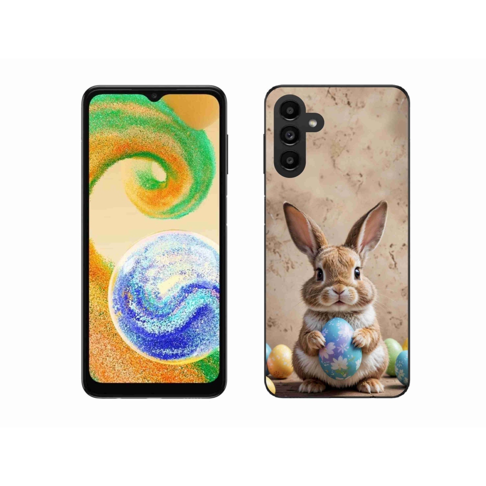 Zselés borítás mmCase Samsung Galaxy A04s (164,7x76,7x9,1 mm) - Húsvéti nyuszi
