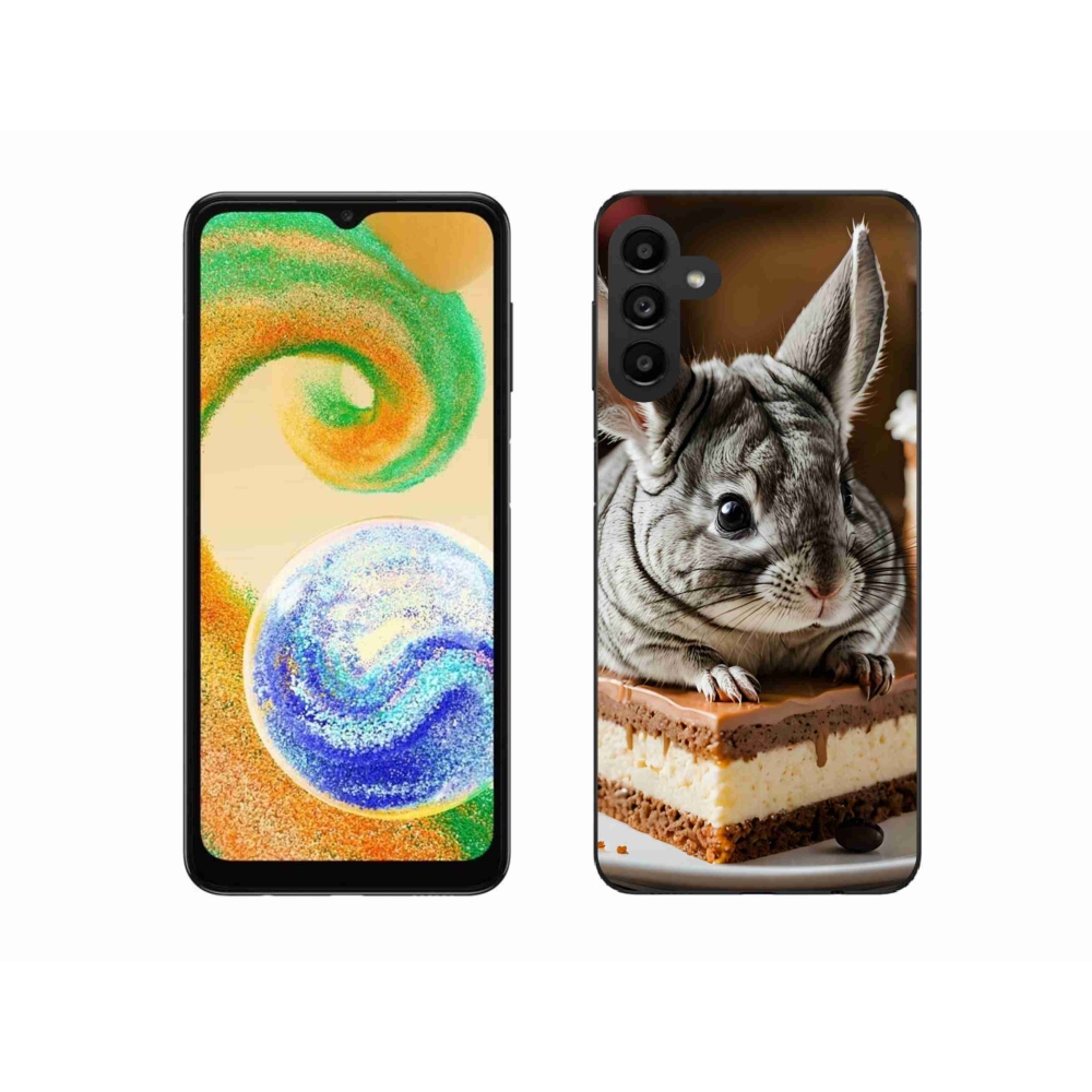 Gél védőhuzat mmCase Samsung Galaxy A04s készülékhez - csincsilla