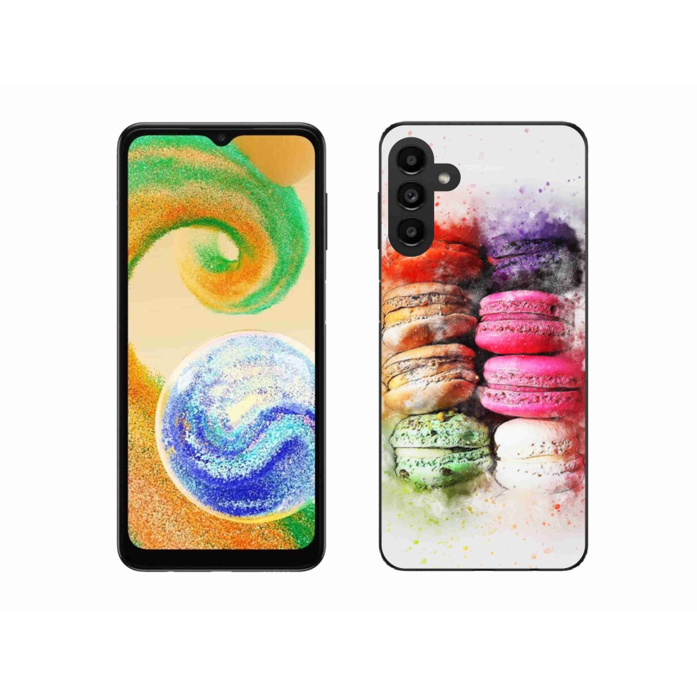 Zselés borítás mmCase Samsung Galaxy A04s készülékhez - makarónik