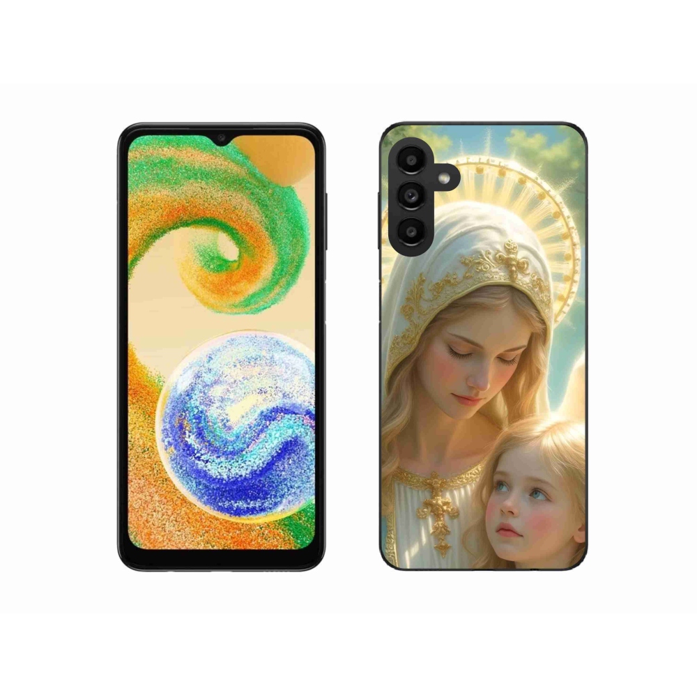 Gél borító mmCase Samsung Galaxy A04s - vallási motívum 2