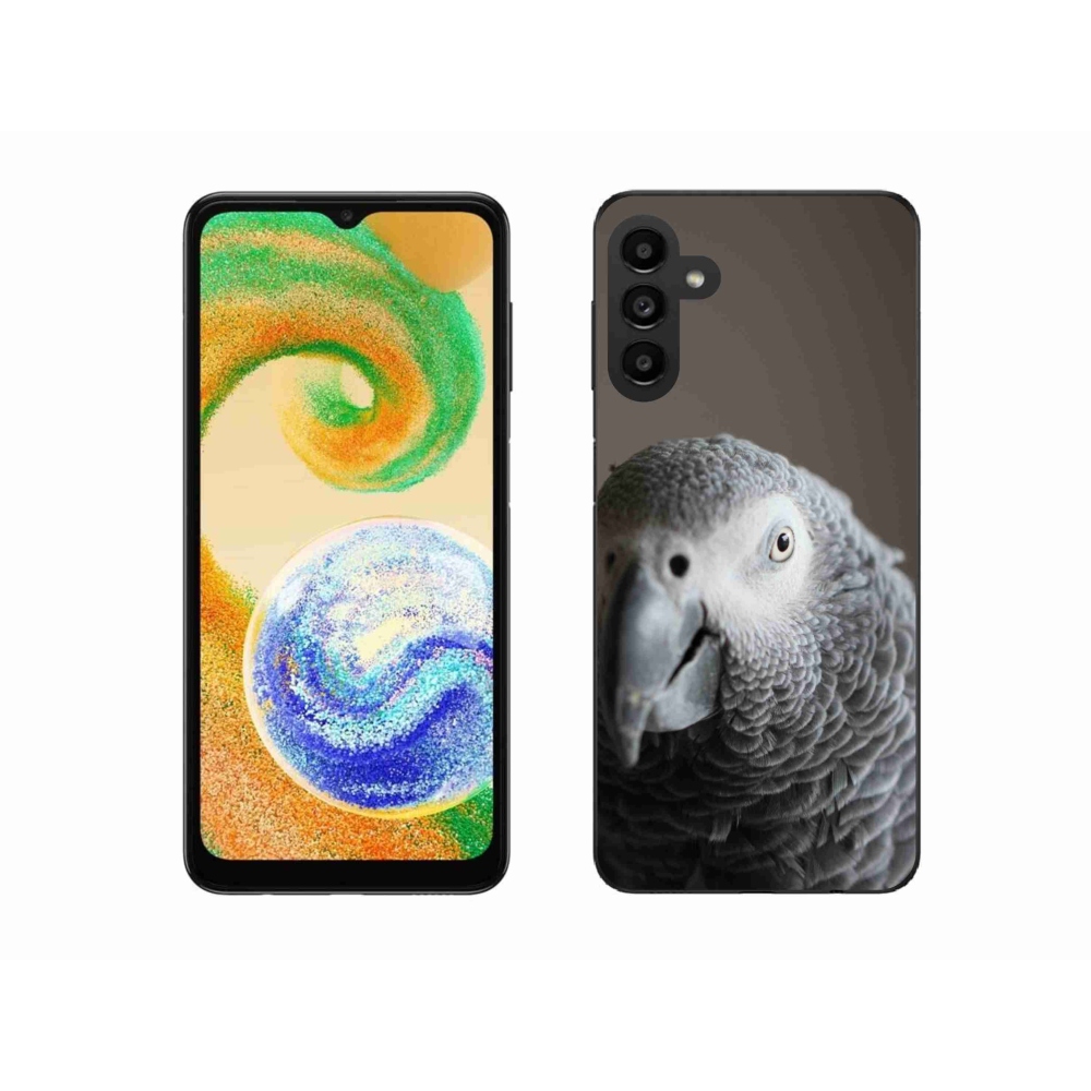 Zselés borítás mmCase Samsung Galaxy A04s készülékhez - papagáj jacko 2