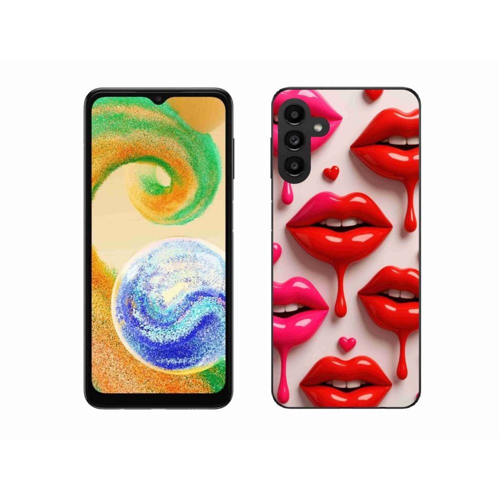 Zselés borítás mmCase Samsung Galaxy A04s - ajkak 2