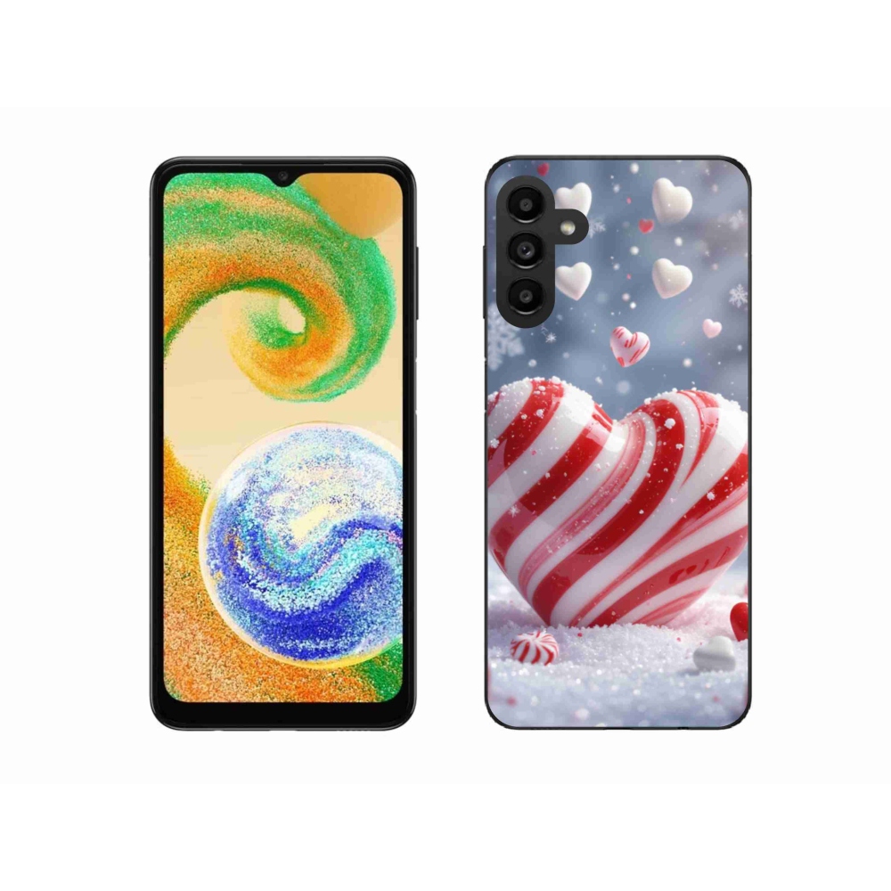 Gél borítás mmCase Samsung Galaxy A04s készülékhez - édes szív