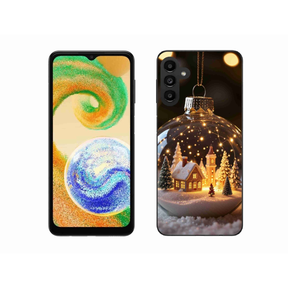 Gél borítás mmCase Samsung Galaxy A04s - Karácsonyi gömbök 3
