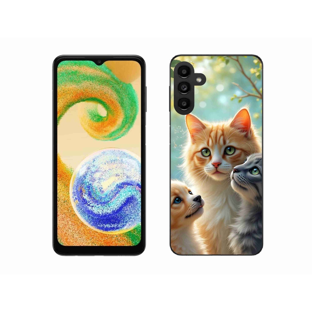 Gél borító mmCase Samsung Galaxy A04s - állatbarátság 2