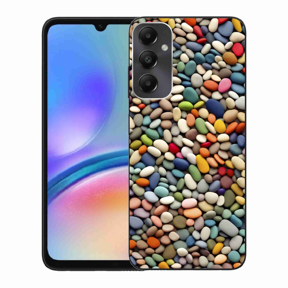 Zselés borítás mmCase Samsung Galaxy A05s készülékhez - színes strasszkövek 2