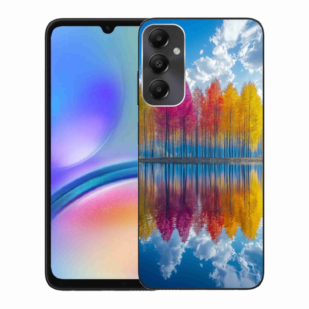 Gél borítás mmCase Samsung Galaxy A05s készülékhez - színes fák