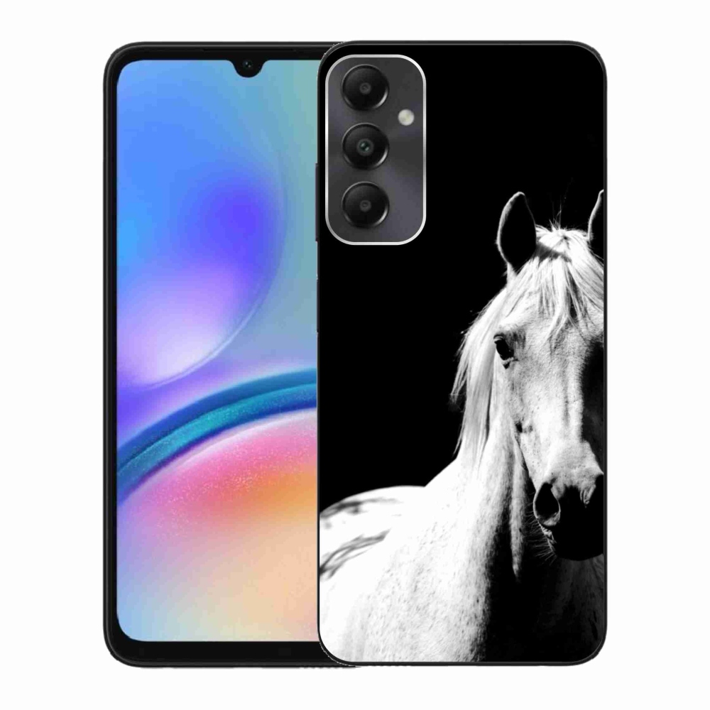 Zselés borítás mmCase Samsung Galaxy A05s - fehér ló 5