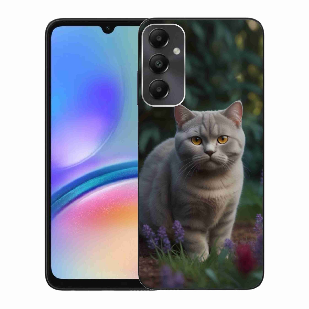 Zselés borítás mmCase Samsung Galaxy A05s készülékhez - brit macska