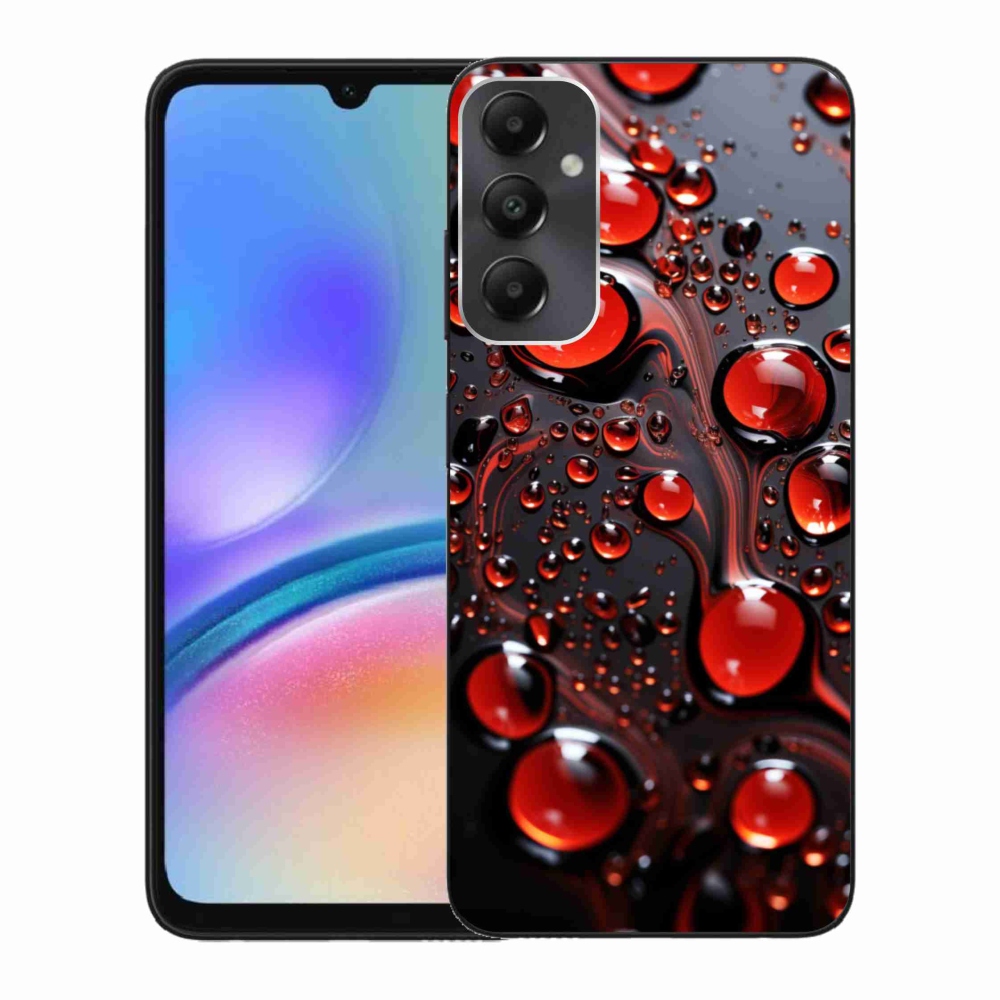 Gél védőhuzat mmCase Samsung Galaxy A05s - piros csepp 2