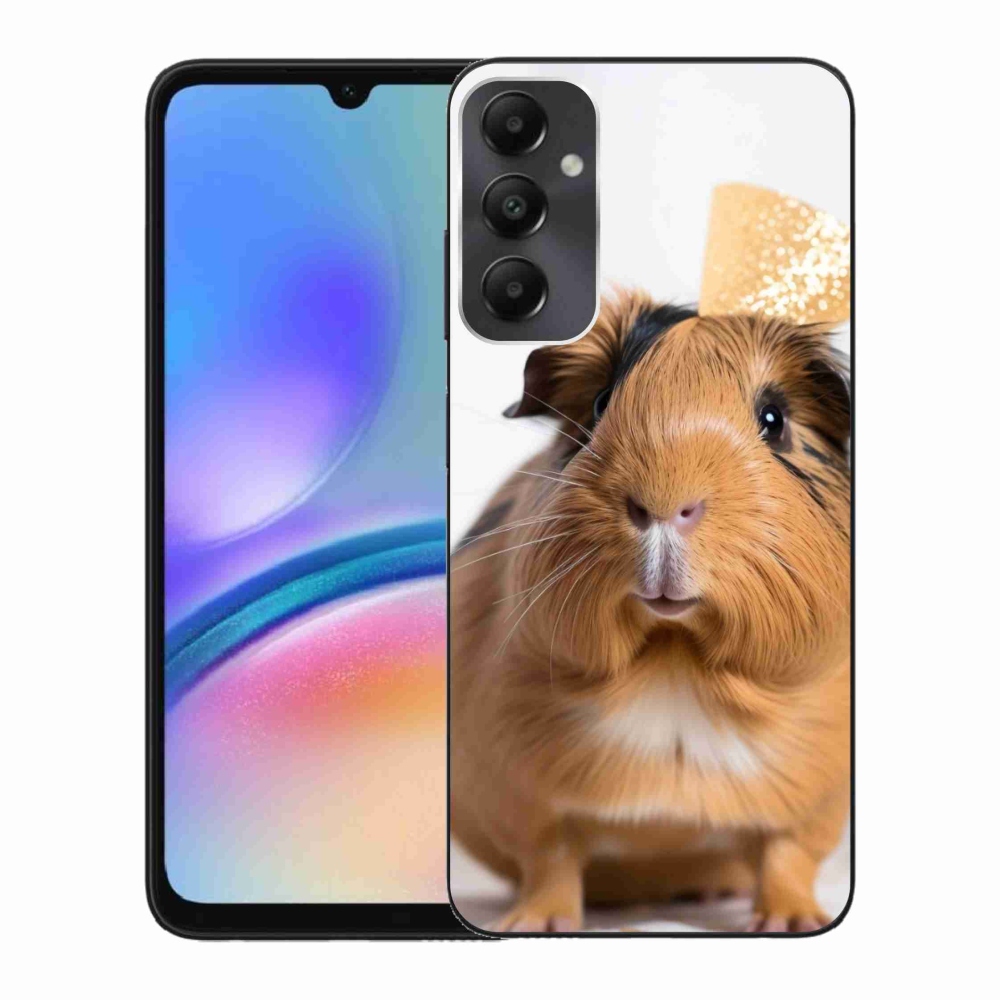 Zselés borítás mmCase Samsung Galaxy A05s készülékhez - barna tengerimalac