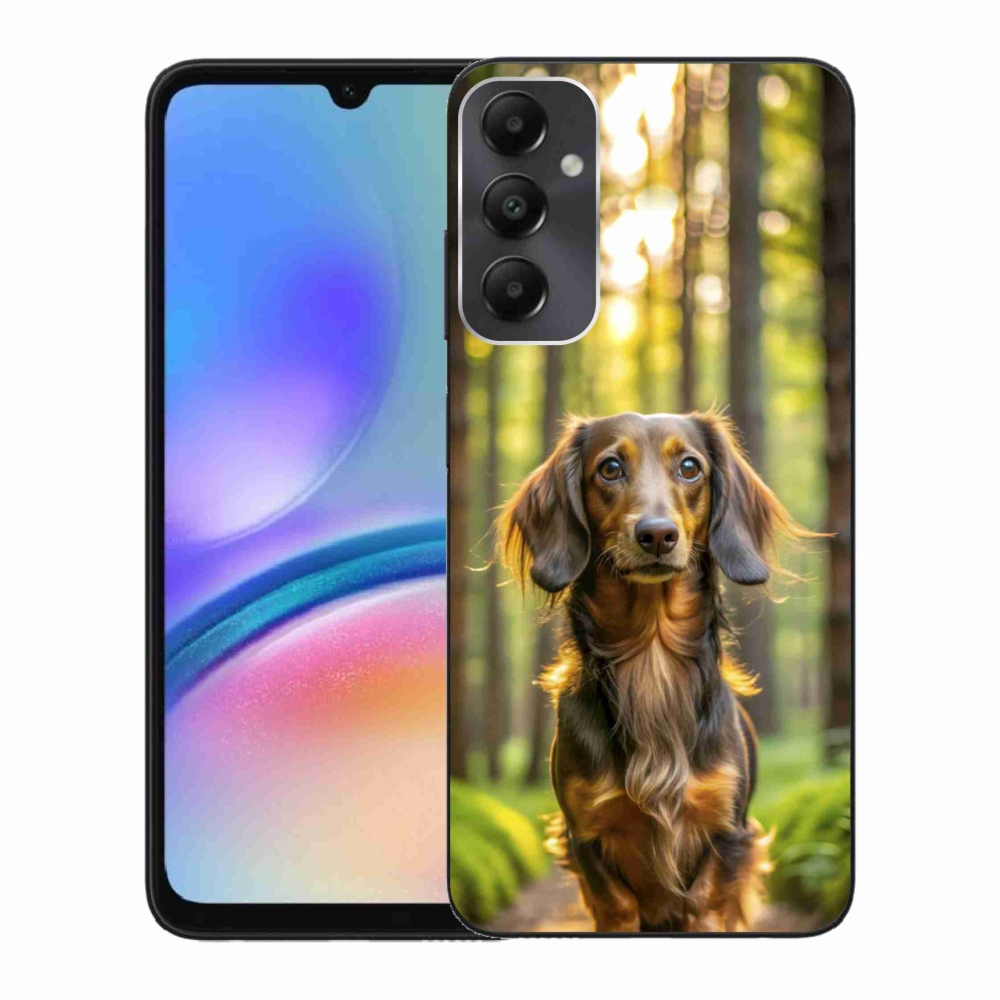 Zselés borítás mmCase Samsung Galaxy A05s készülékhez - tacskó 4