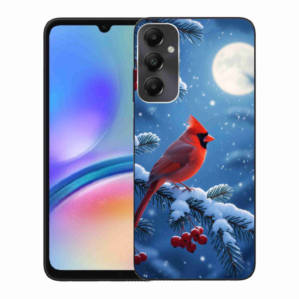 Zselés borítás mmCase Samsung Galaxy A05s készülékhez - kardinálpiros színű