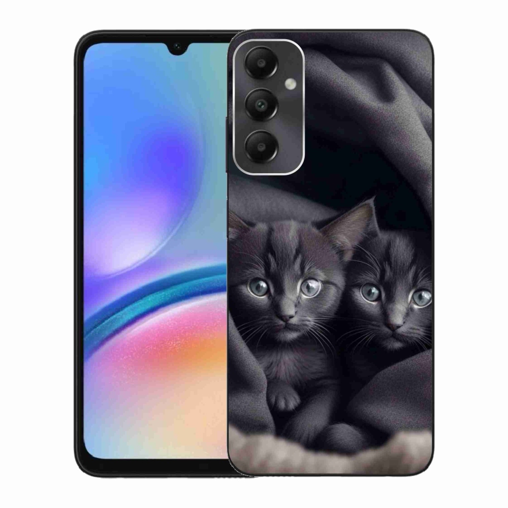 Zselés borítás mmCase Samsung Galaxy A05s készülékhez - cat duo