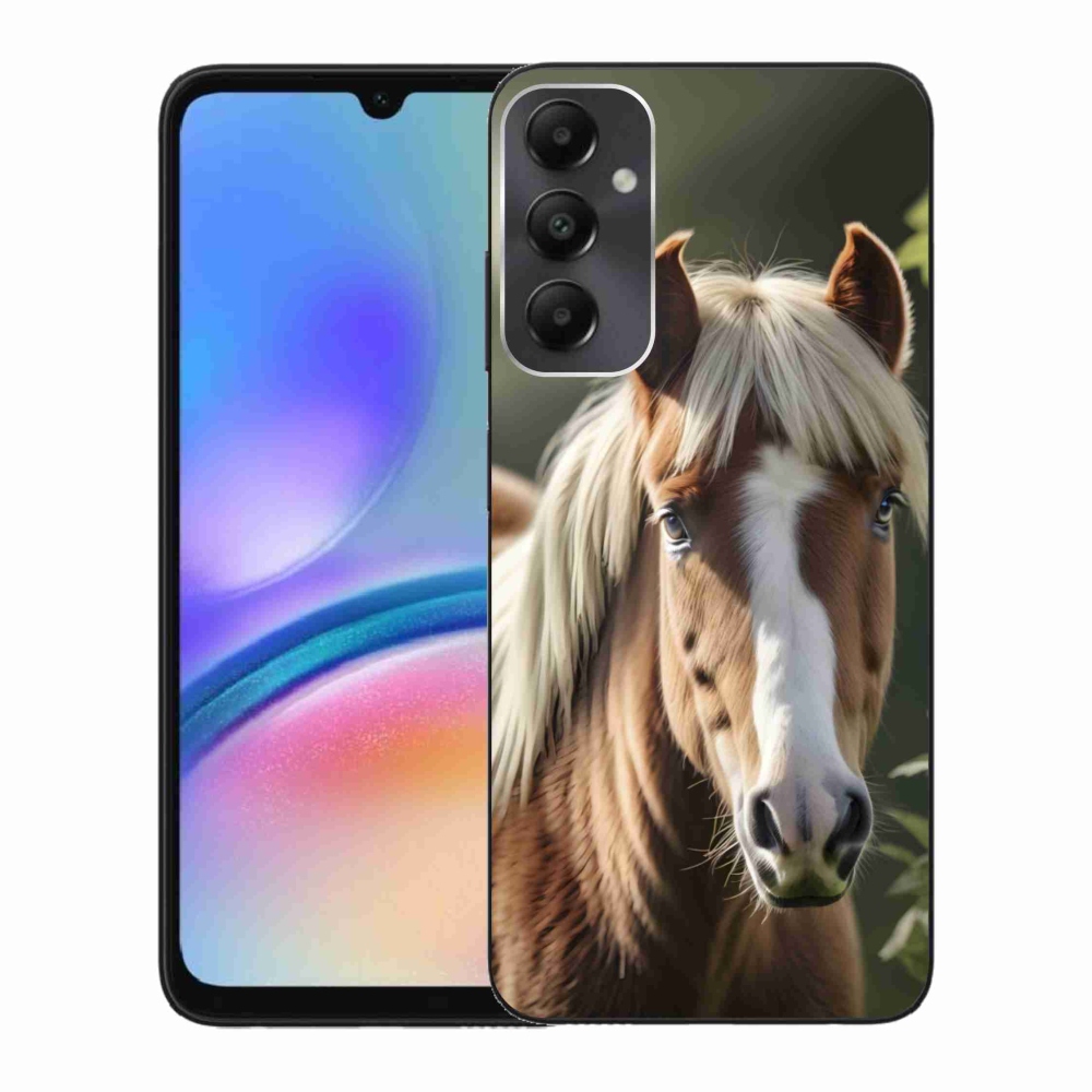 Zselés borítás mmCase Samsung Galaxy A05s készülékhez - ló könnyű sörénnyel