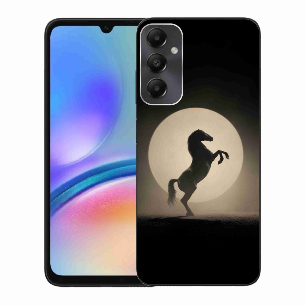 Zselés borítás mmCase Samsung Galaxy A05s készülékhez - ló sziluettben