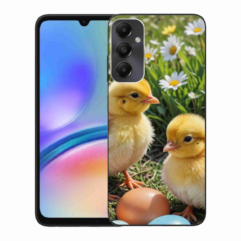 Zselés borítás mmCase Samsung Galaxy A05s készülékhez - csirkék