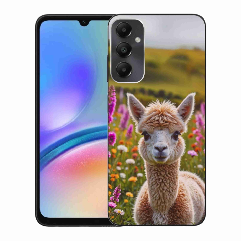 Zselés borítás mmCase Samsung Galaxy A05s készülékhez - láma a réten