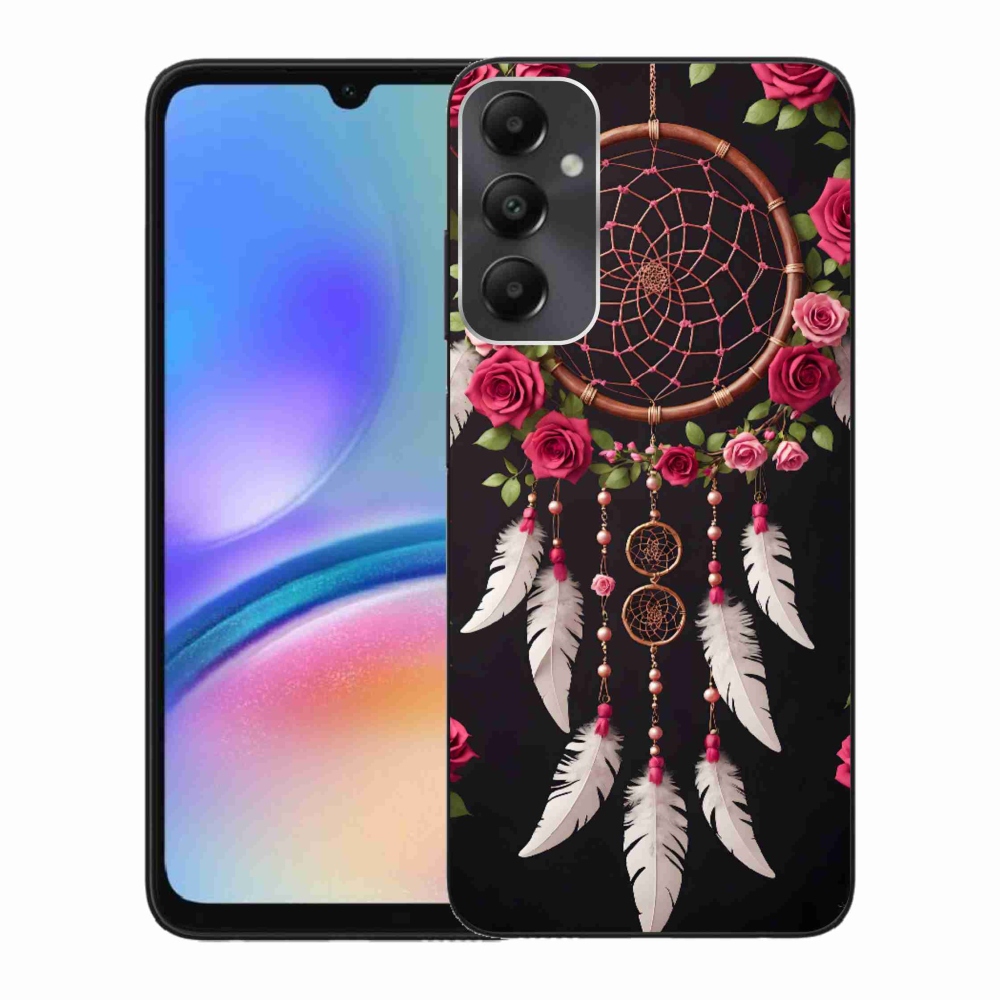 Gél borítás mmCase Samsung Galaxy A05s készülékhez - álomfogó rózsákkal