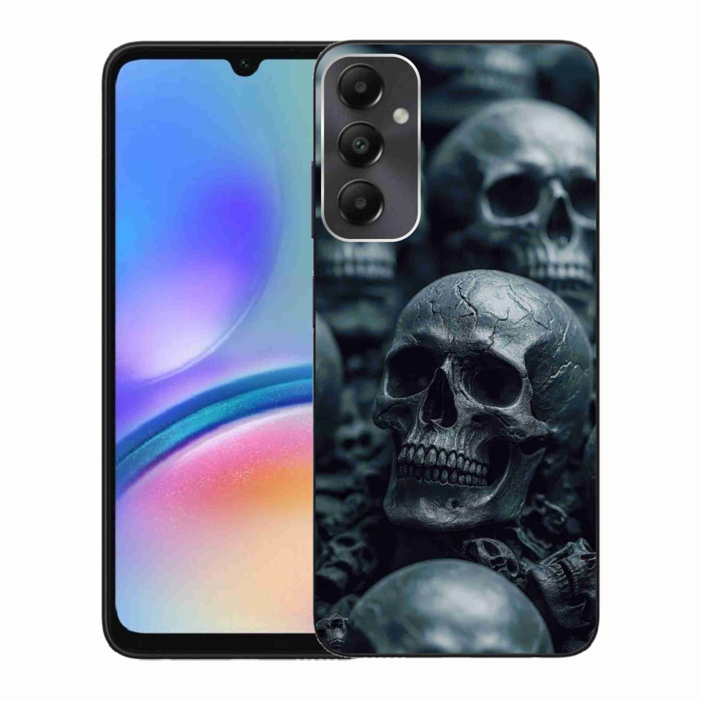 Zselés borítás mmCase Samsung Galaxy A05s - koponya 2