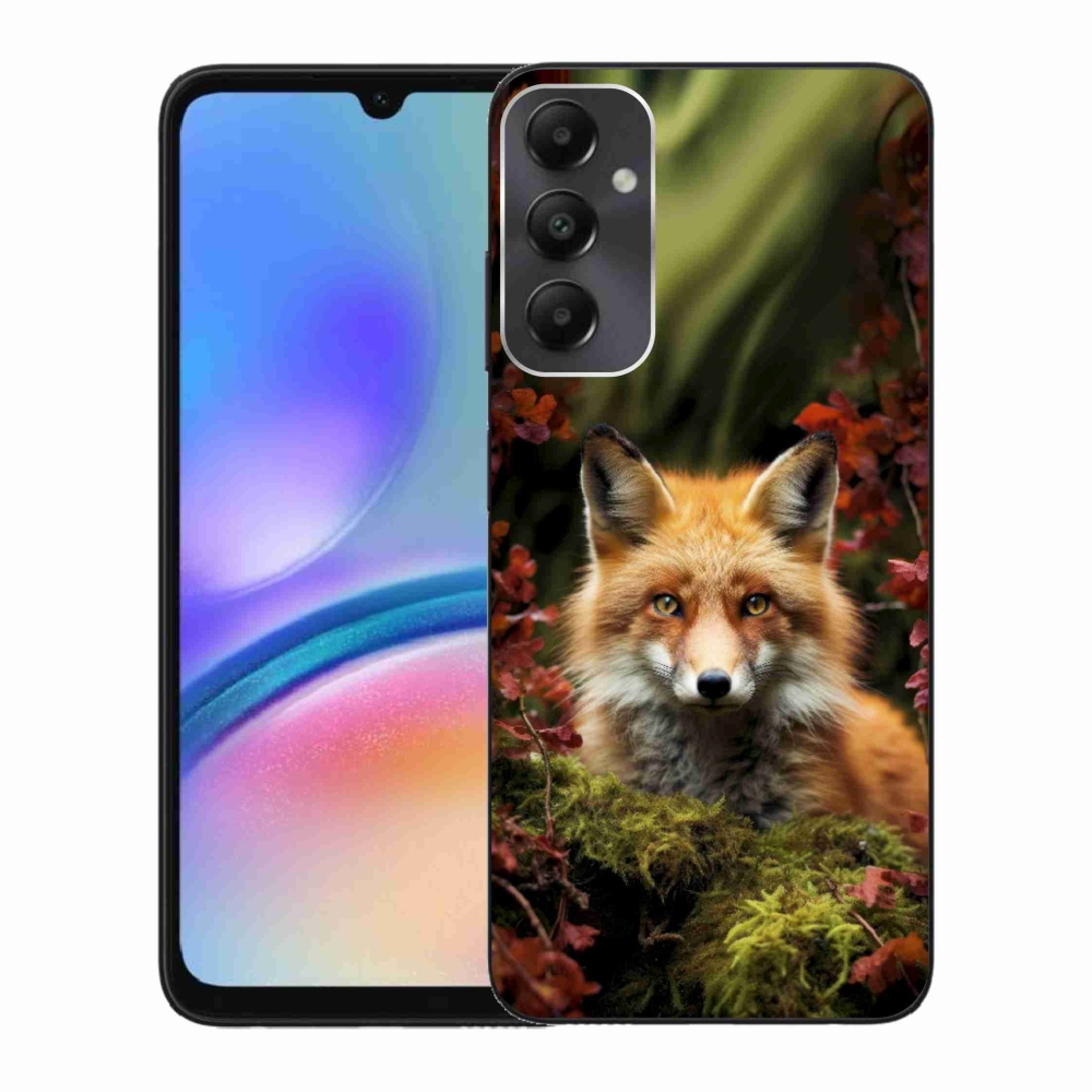 Zselés borítás mmCase Samsung Galaxy A05s készülékhez - róka az erdőben
