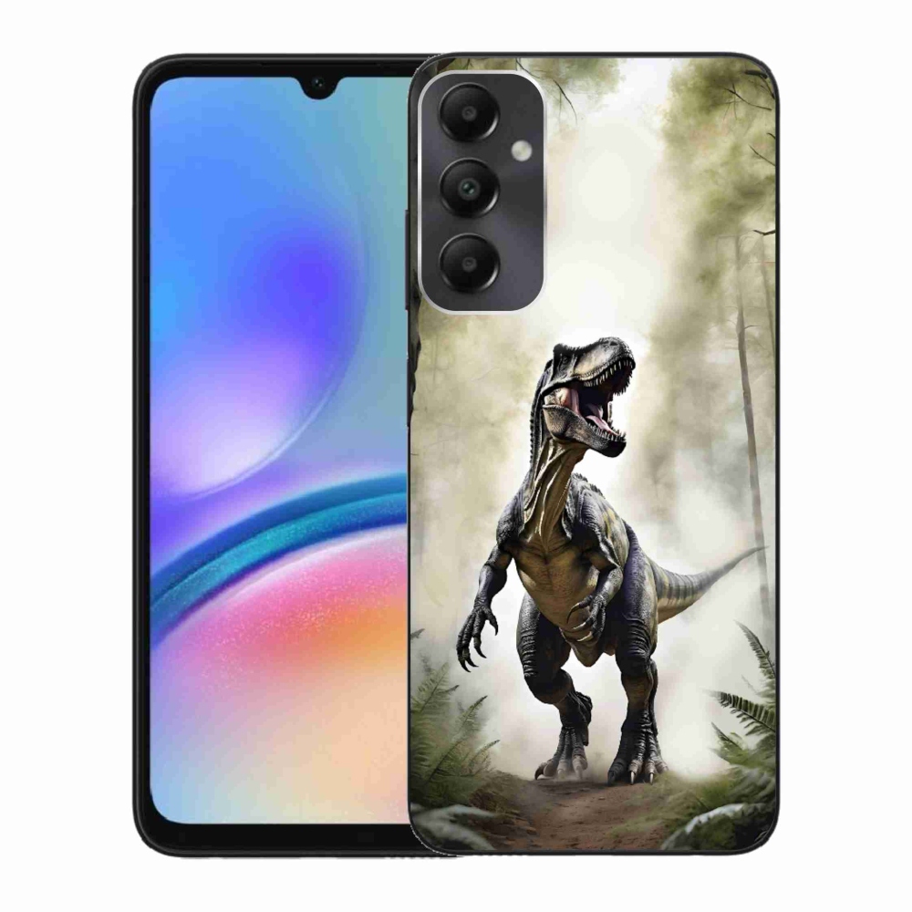 Zselés borítás mmCase Samsung Galaxy A05s készülékhez - dühös T-Rex