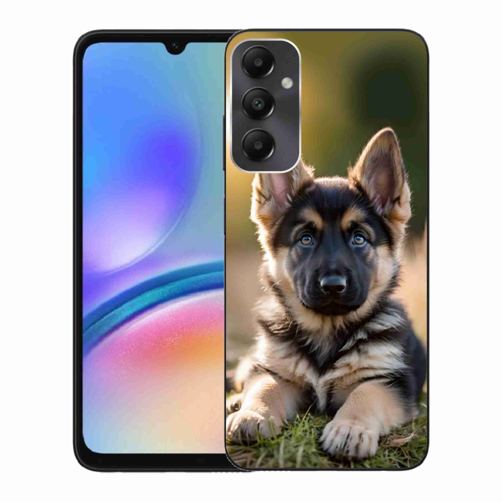 Gél borítás mmCase Samsung Galaxy A05s készülékhez - Német juhászkutya a természetben