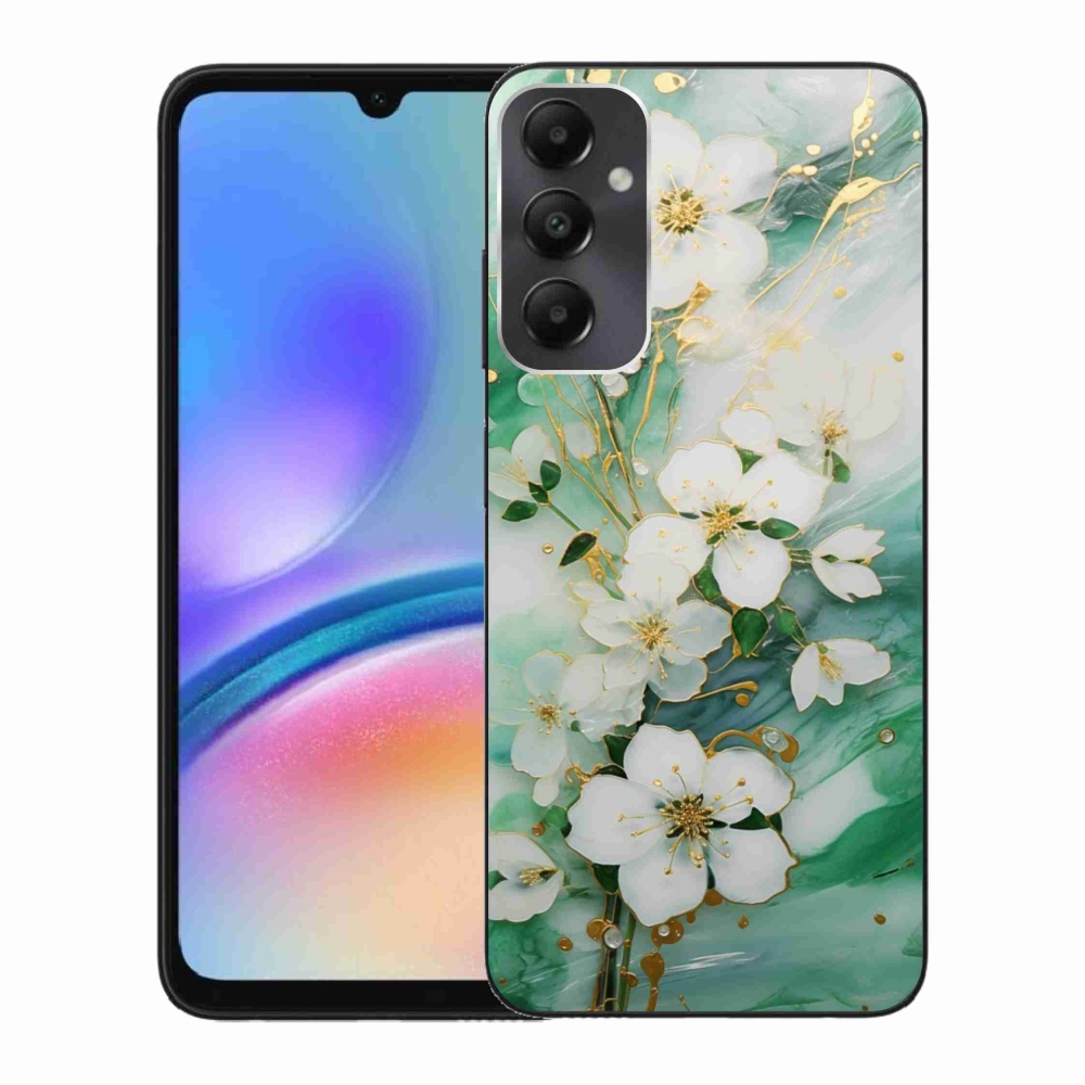 Gél borító mmCase Samsung Galaxy A05s készülékhez - finom virágok