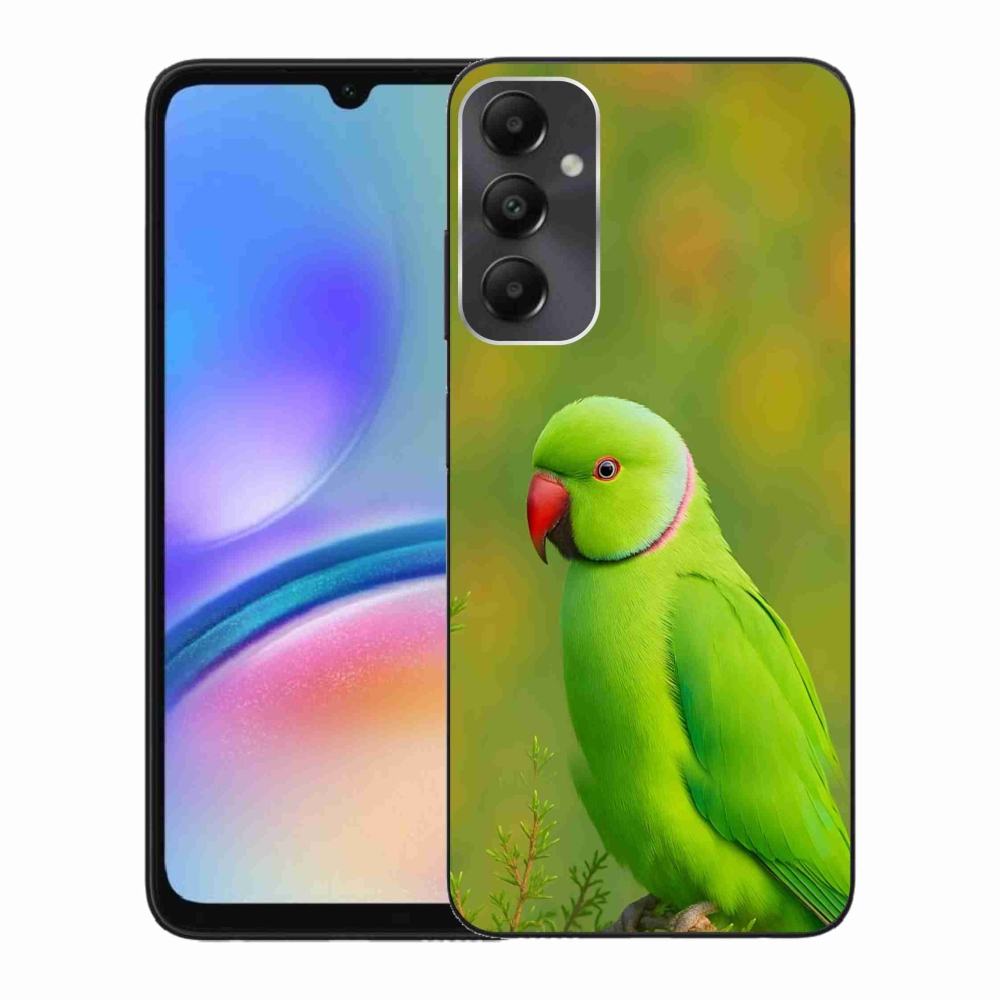 Gél borítás mmCase Samsung Galaxy A05s készülékhez - papagáj alexandr 2