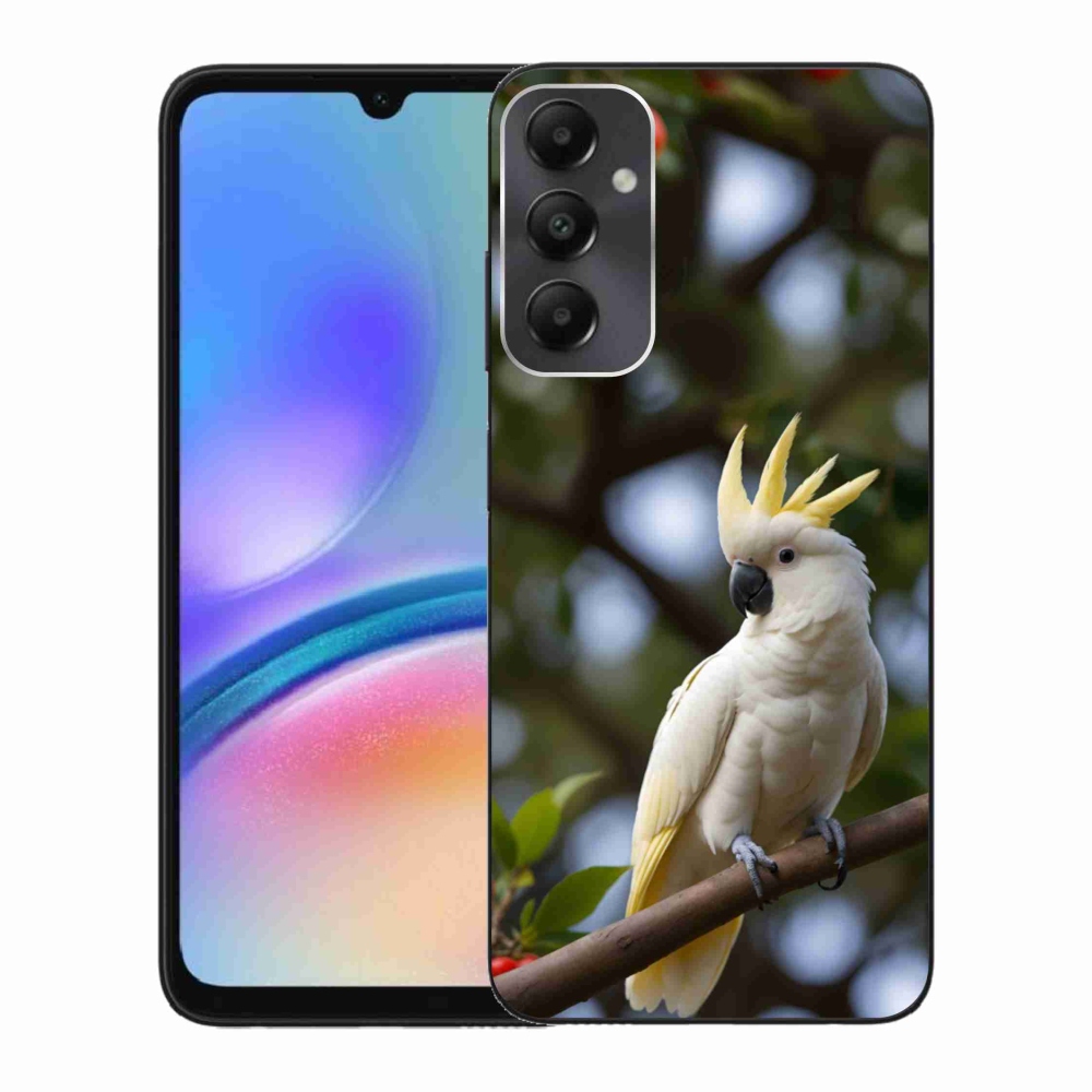 Gél borítás mmCase Samsung Galaxy A05s készülékhez - papagáj kakadu 3