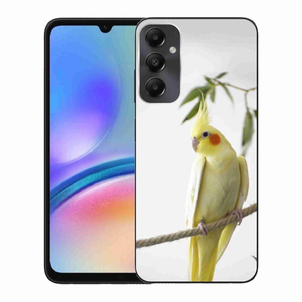 Gél borítás mmCase Samsung Galaxy A05s - papagáj korela chocholatá