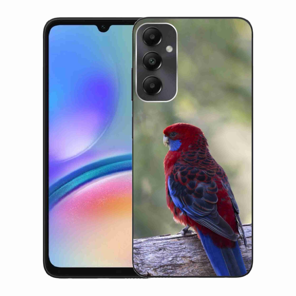 Zselés borítás mmCase Samsung Galaxy A05s készülékhez - papagáj rosela