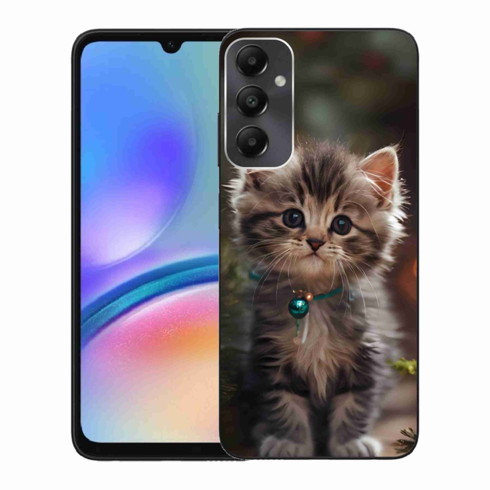 Gél borítás mmCase Samsung Galaxy A05s készülékhez - aranyos cica 11