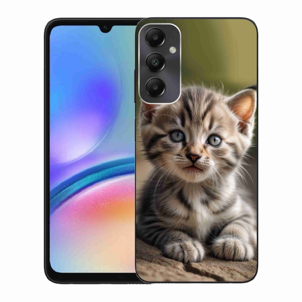 Gél borítás mmCase Samsung Galaxy A05s készülékhez - aranyos cica 9