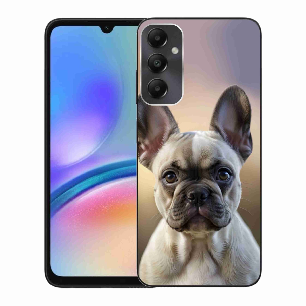 Gél borítás mmCase Samsung Galaxy A05s készülékhez - aranyos francia bulldog
