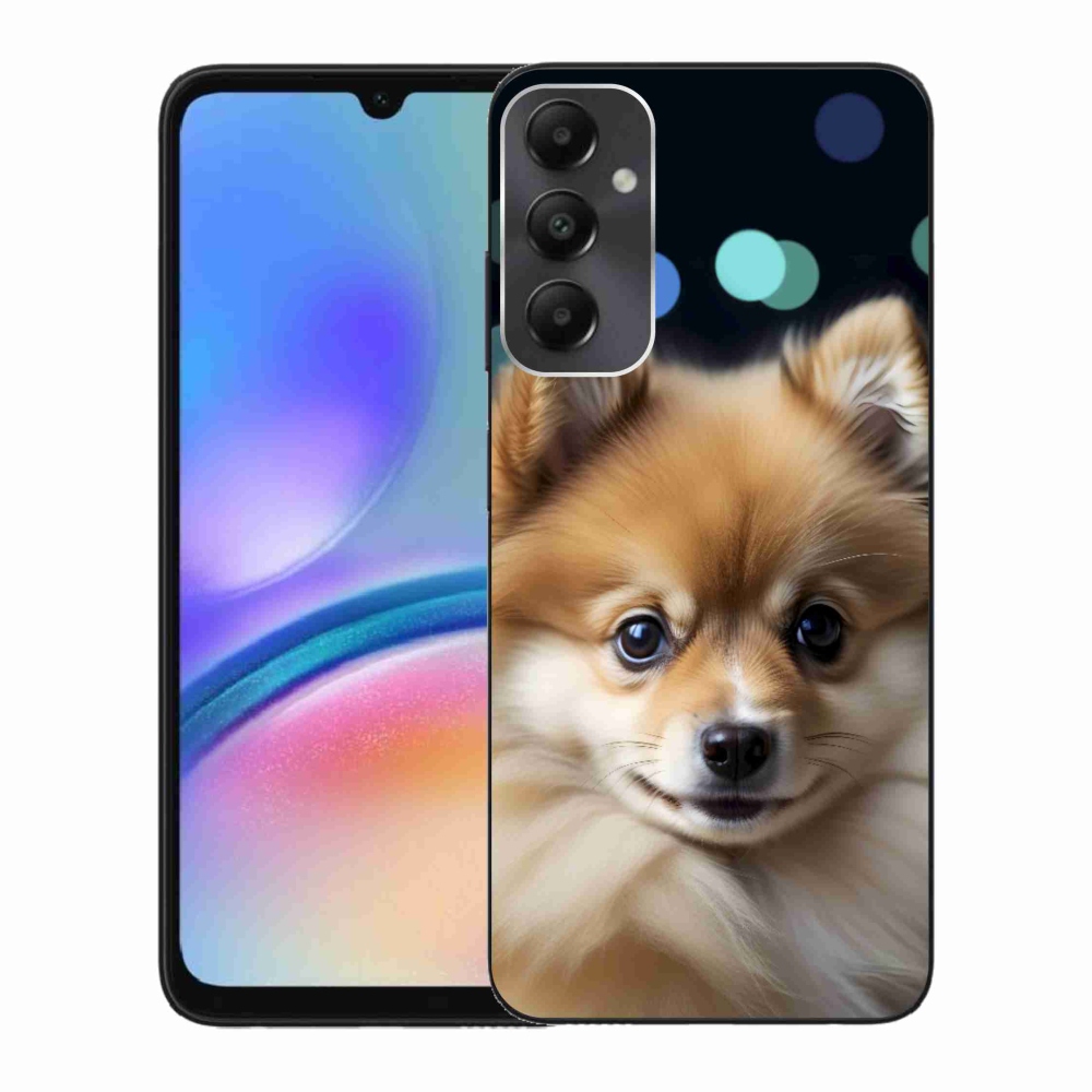 Gél borító mmCase Samsung Galaxy A05s készülékhez - aranyos pomerániai kutya