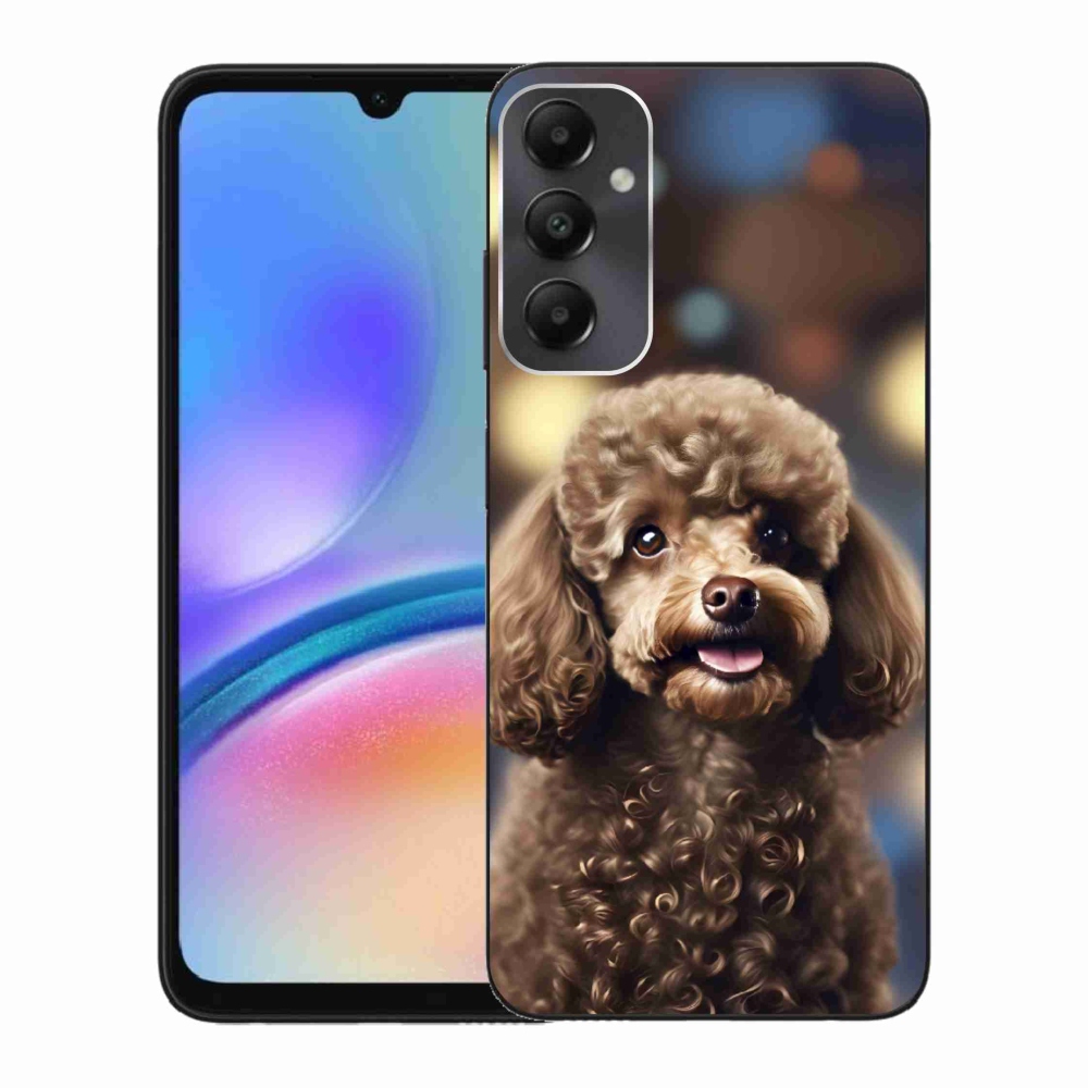 Gél borítás mmCase Samsung Galaxy A05s készülékhez - aranyos uszkár