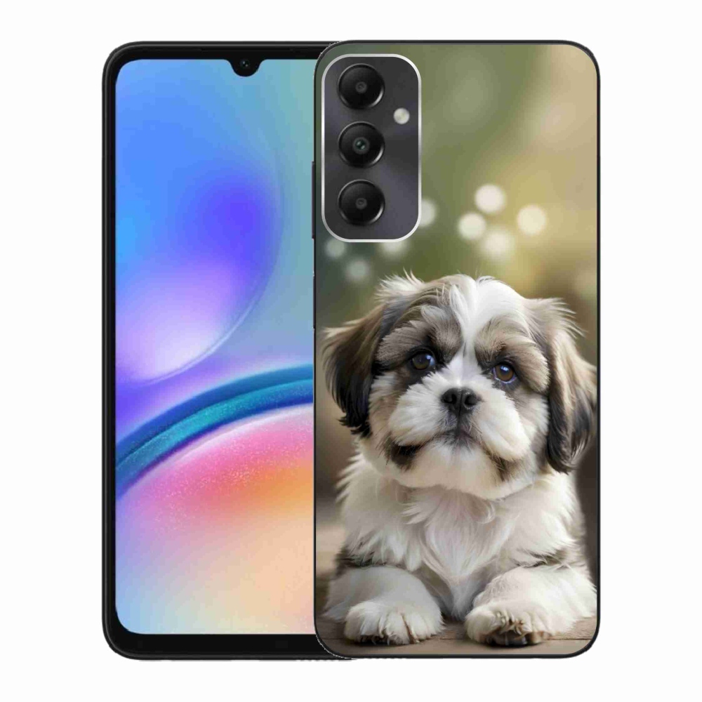 Gél borítás mmCase Samsung Galaxy A05s készülékhez - aranyos shih-tzu