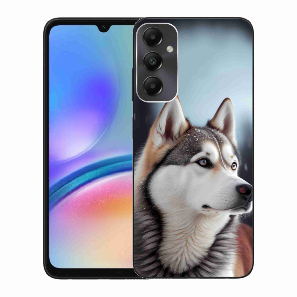 Gél borítás mmCase Samsung Galaxy A05s készülékhez - szibériai husky