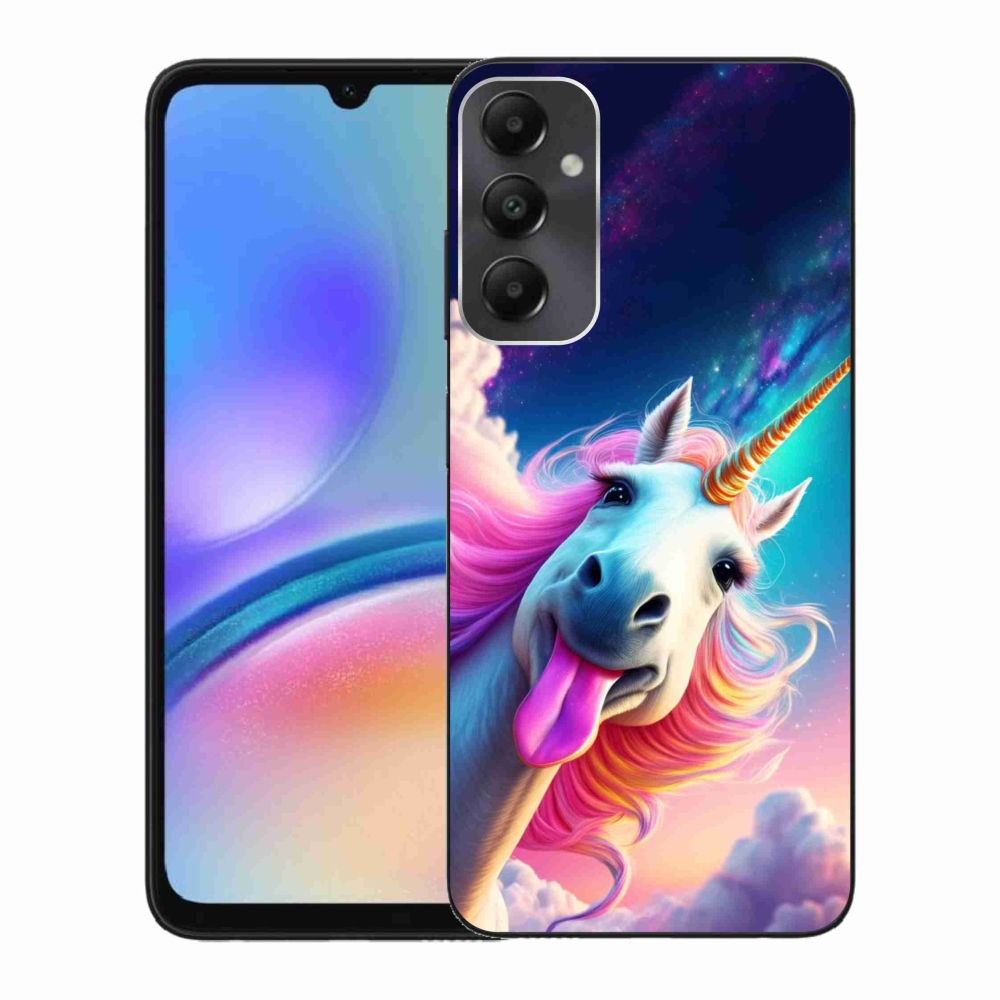 Gél borítás mmCase Samsung Galaxy A05s készülékhez - őrült egyszarvú