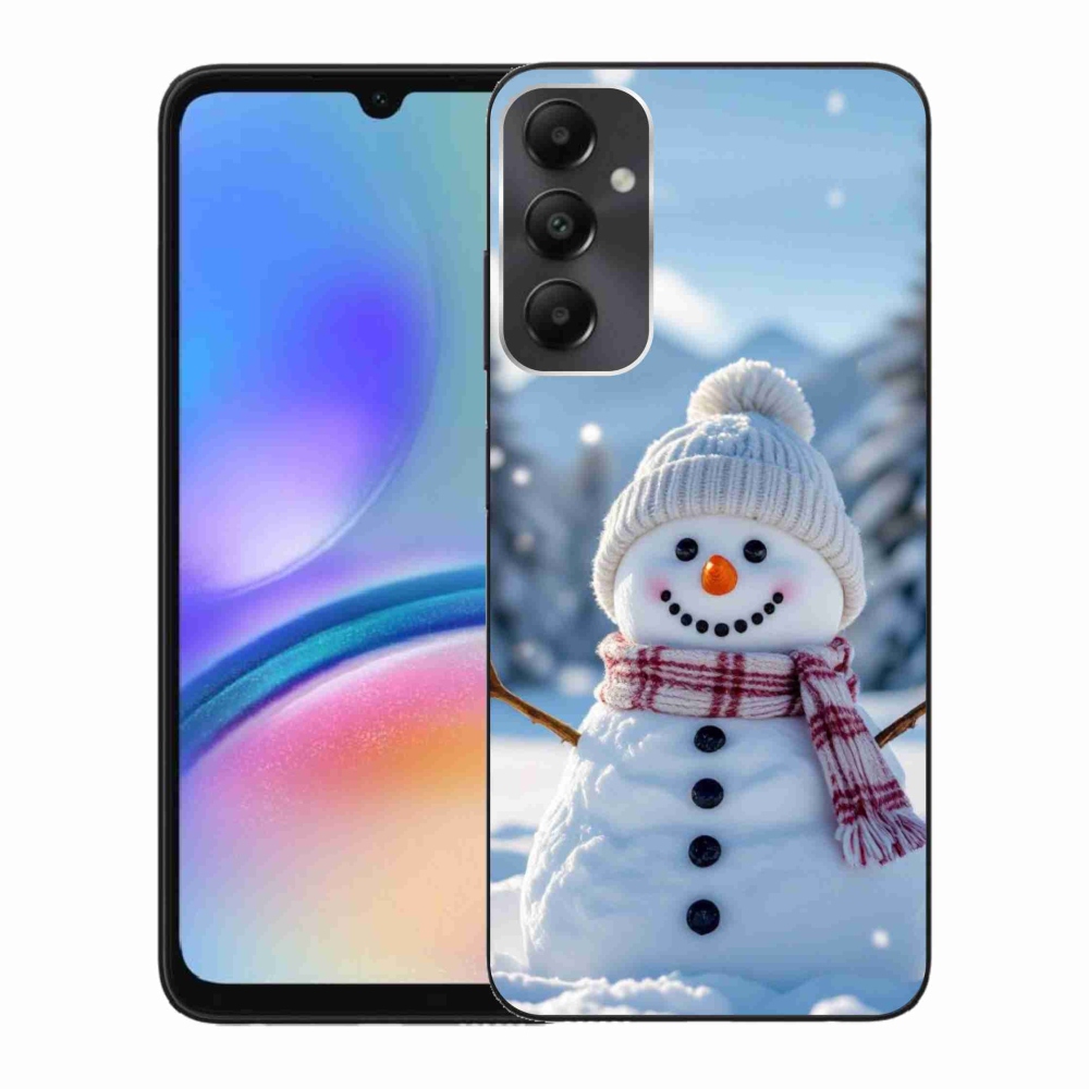 Zselés borítás mmCase Samsung Galaxy A05s készülékhez - hóember 3