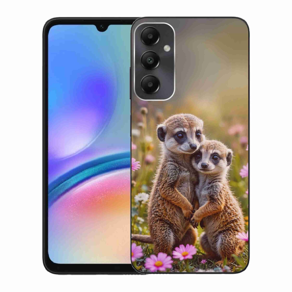 Gél borítás mmCase Samsung Galaxy A05s - szurikátás duóhoz