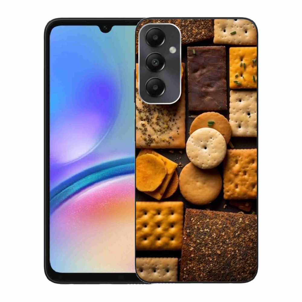 Zselés borítás mmCase Samsung Galaxy A05s készülékhez - kekszek