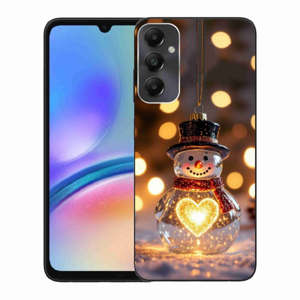 Gél borítás mmCase Samsung Galaxy A05s készülékhez - Karácsonyi hóember