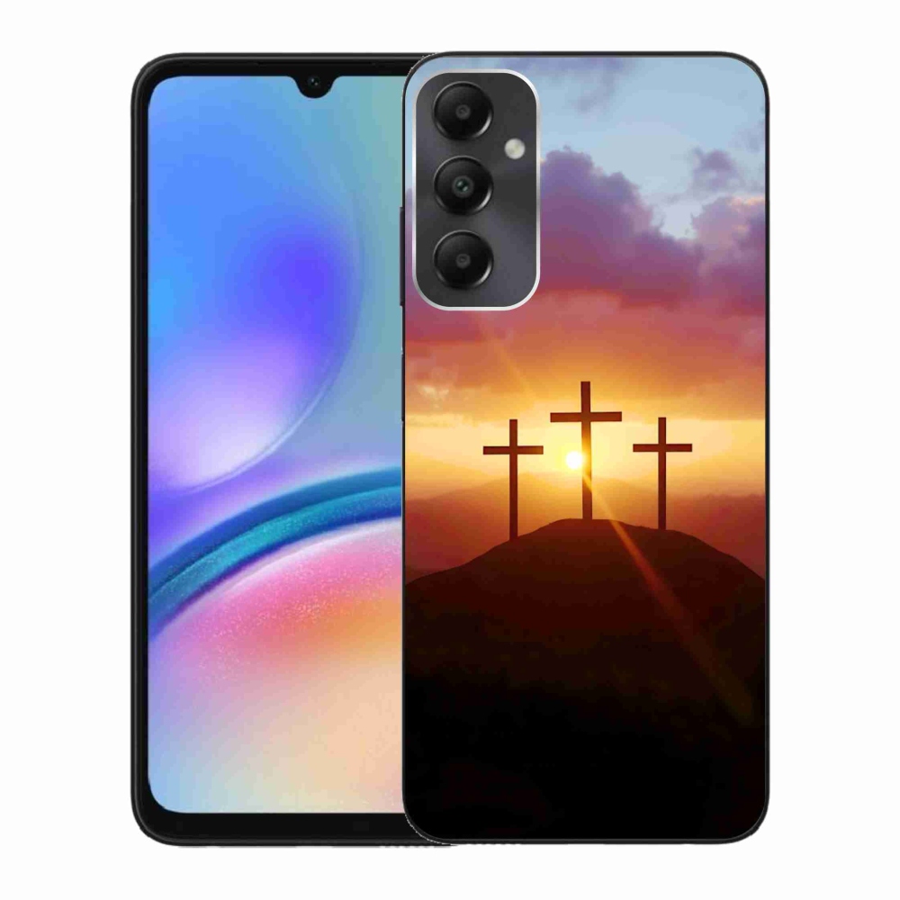 Zselés borítás mmCase Samsung Galaxy A05s készülékhez - három kereszt