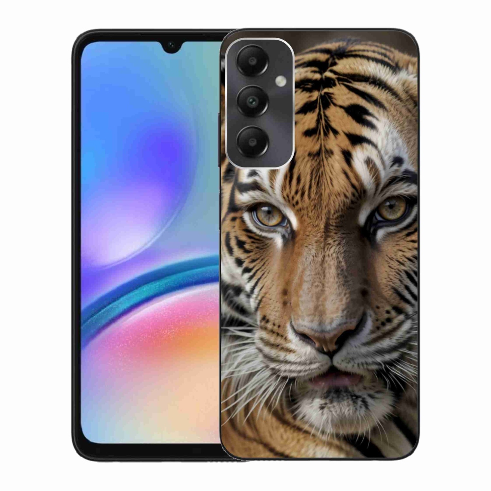 Gél borítás mmCase Samsung Galaxy A05s készülékhez - tigris nézet