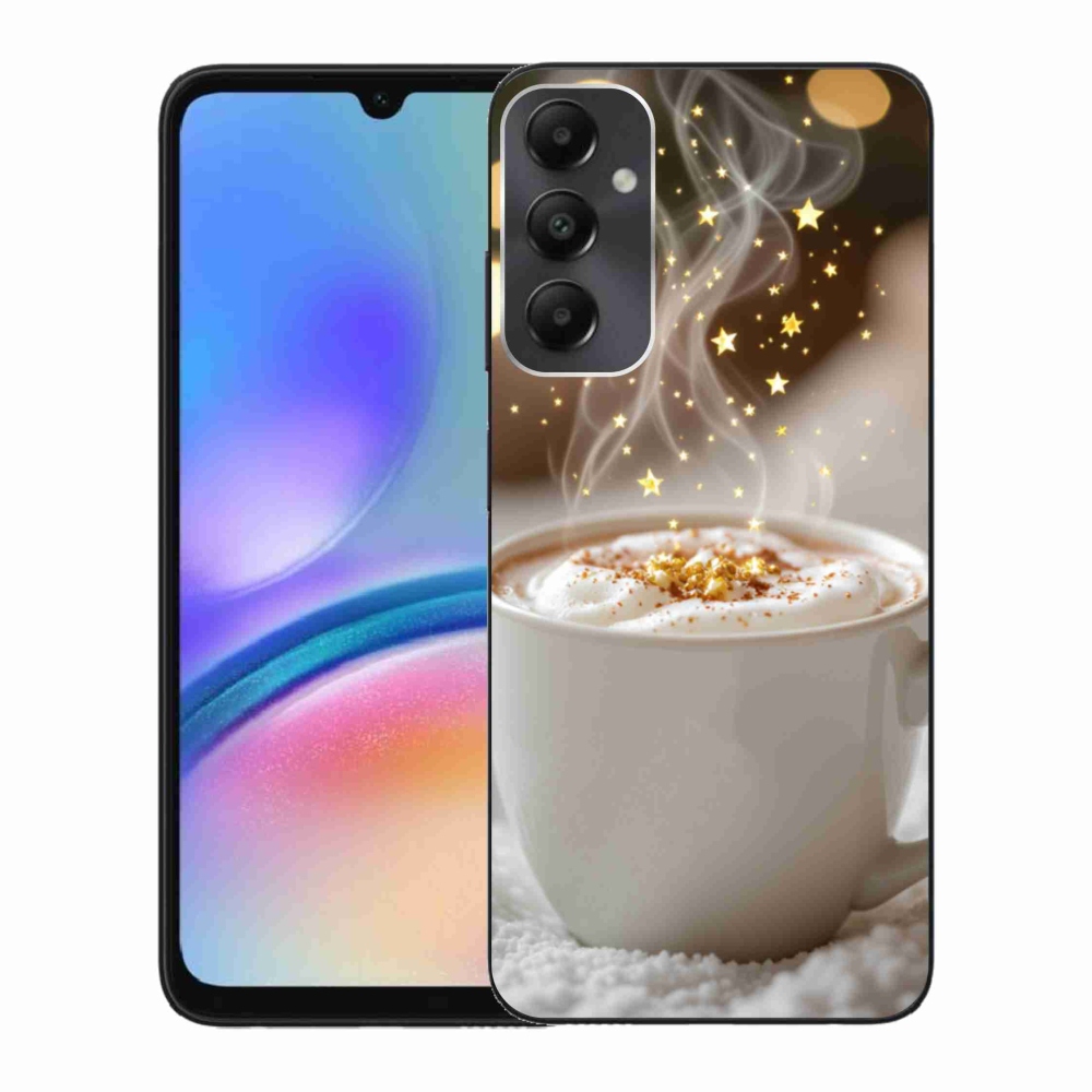 Gél borítás mmCase Samsung Galaxy A05s készülékhez - Karácsonyi forró ital