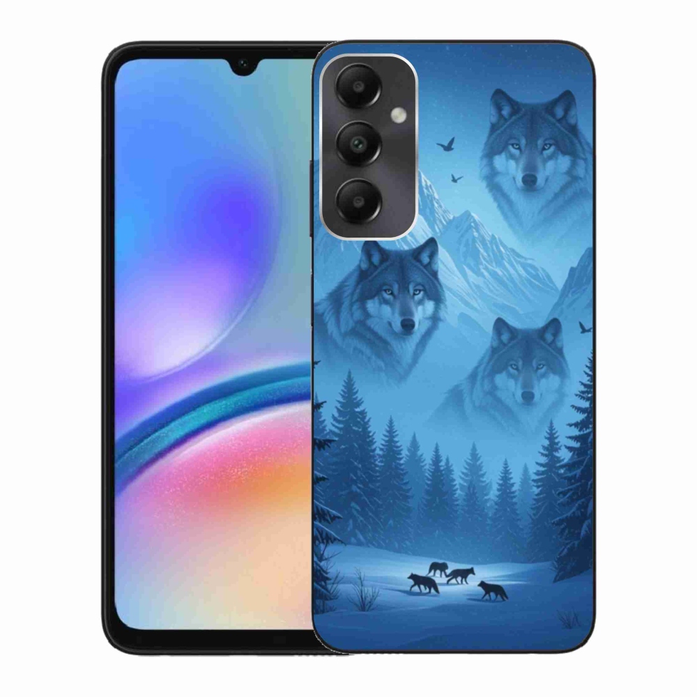 Gél védőhuzat mmCase Samsung Galaxy A05s készülékhez - farkas csomag